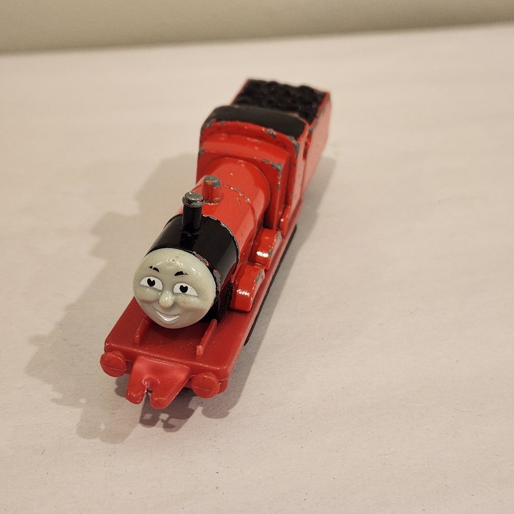 1987 ERTL Thomas the Train Friends - James Red #5 Tank Engine - Vintage